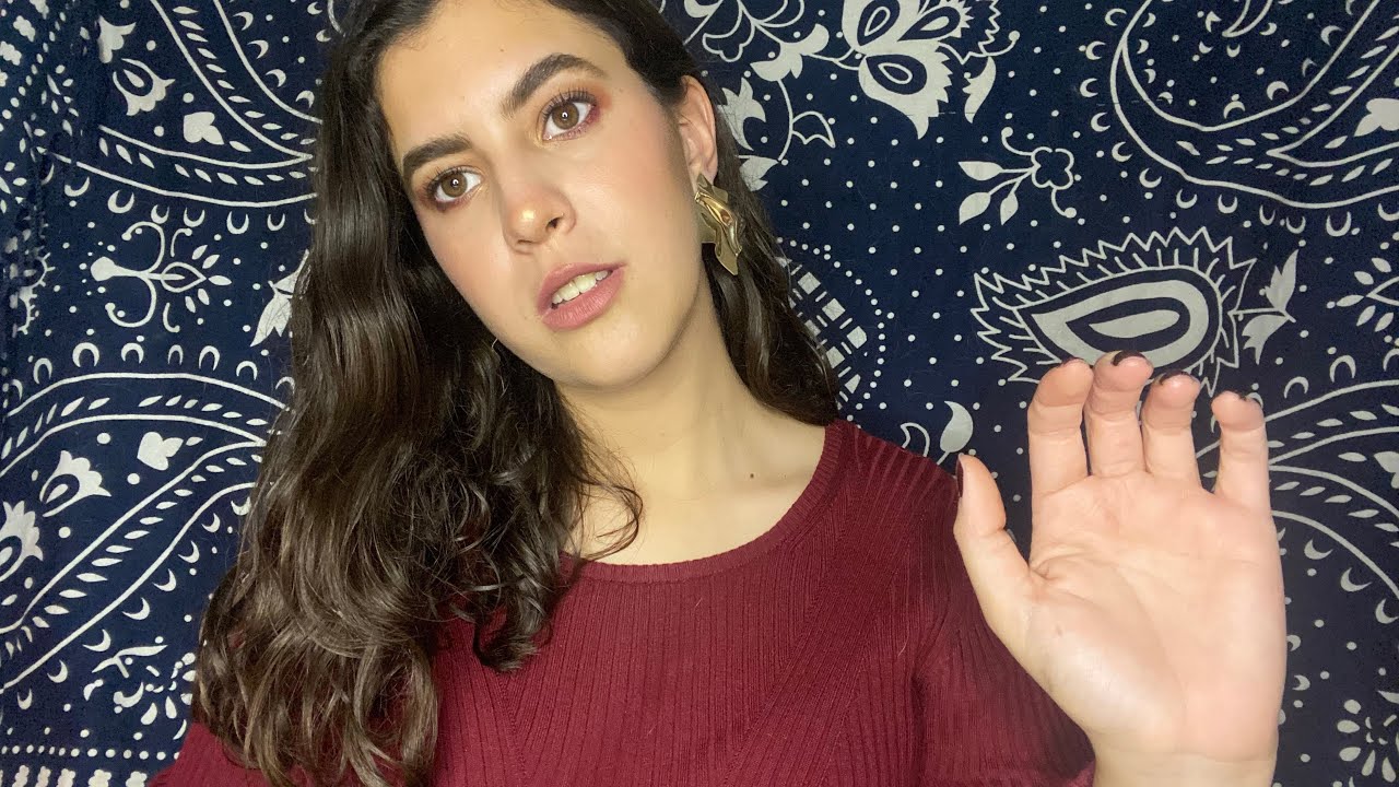 ASMR en español Sigue mis instrucciones/ aburriendo tu cerebro (soft spoken)