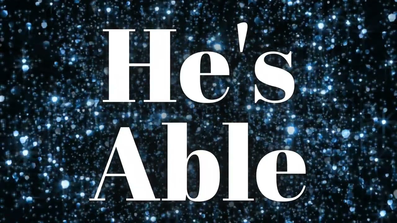 He's Able by Deitrick Haddon Lyric Instrumental