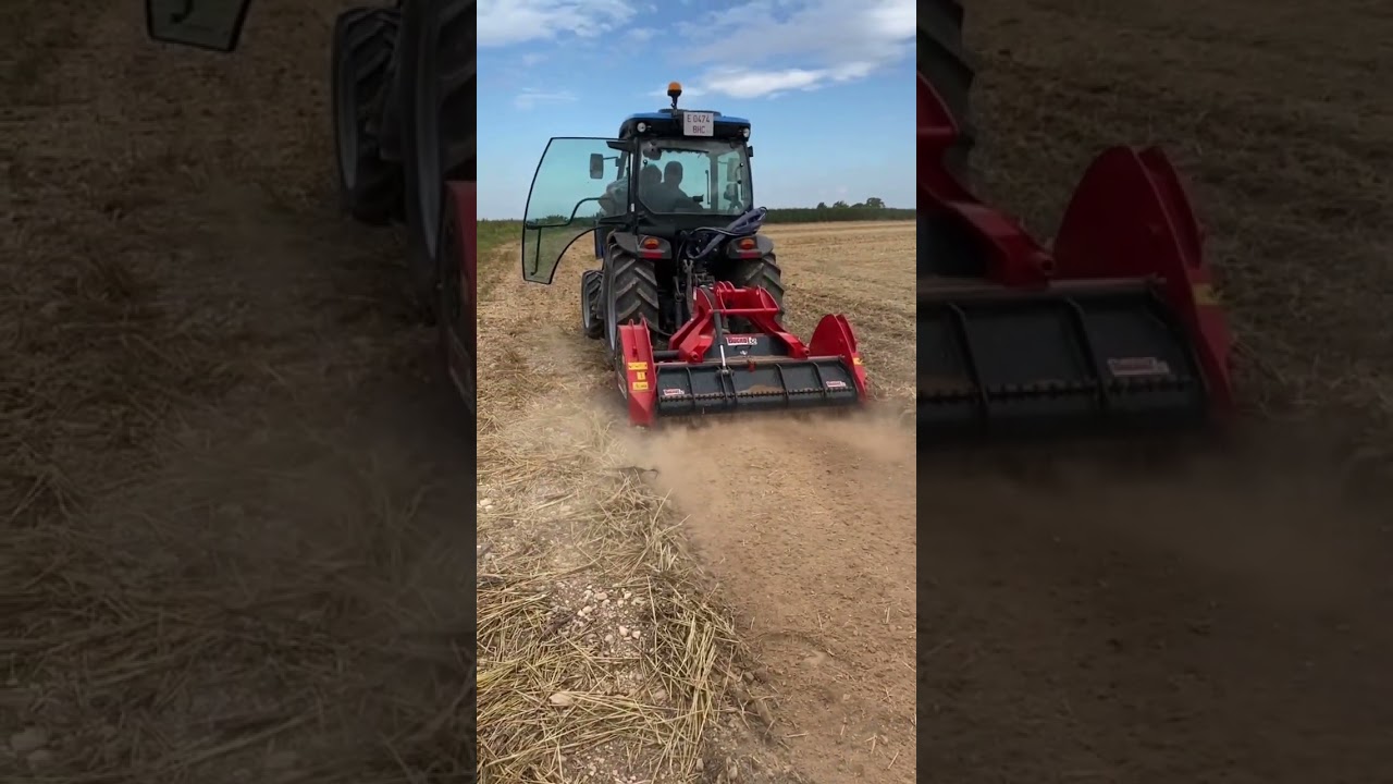 Trituradora mixta (piedra y forestal) BUGNOT BFLT  #agriculture #machine #farming