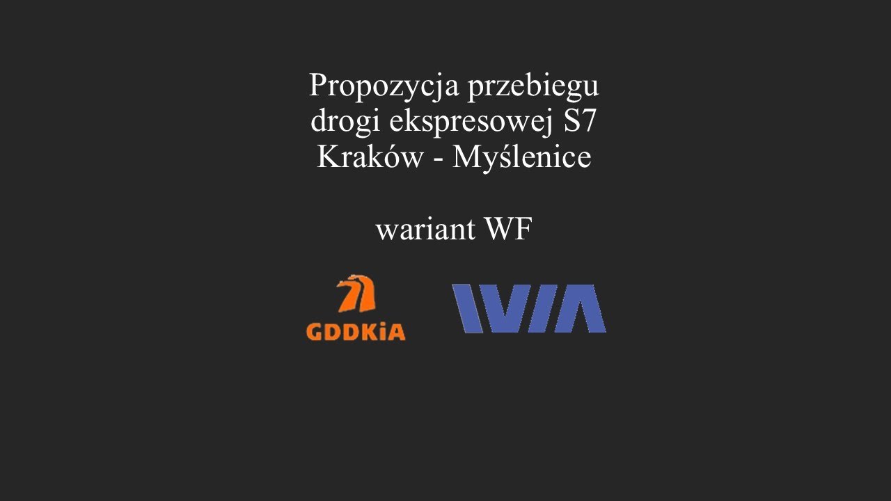 S7 Kraków - Myślenice - Wariant WF