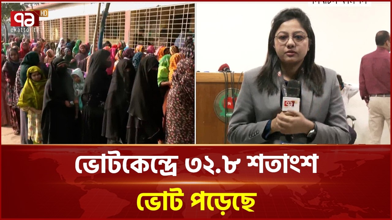 সারা দেশে ভোটকেন্দ্রে সর্বোচ্চ সতর্কতায় আইনশৃঙ্খলা বাহিনী | Ec | Ekattor TV