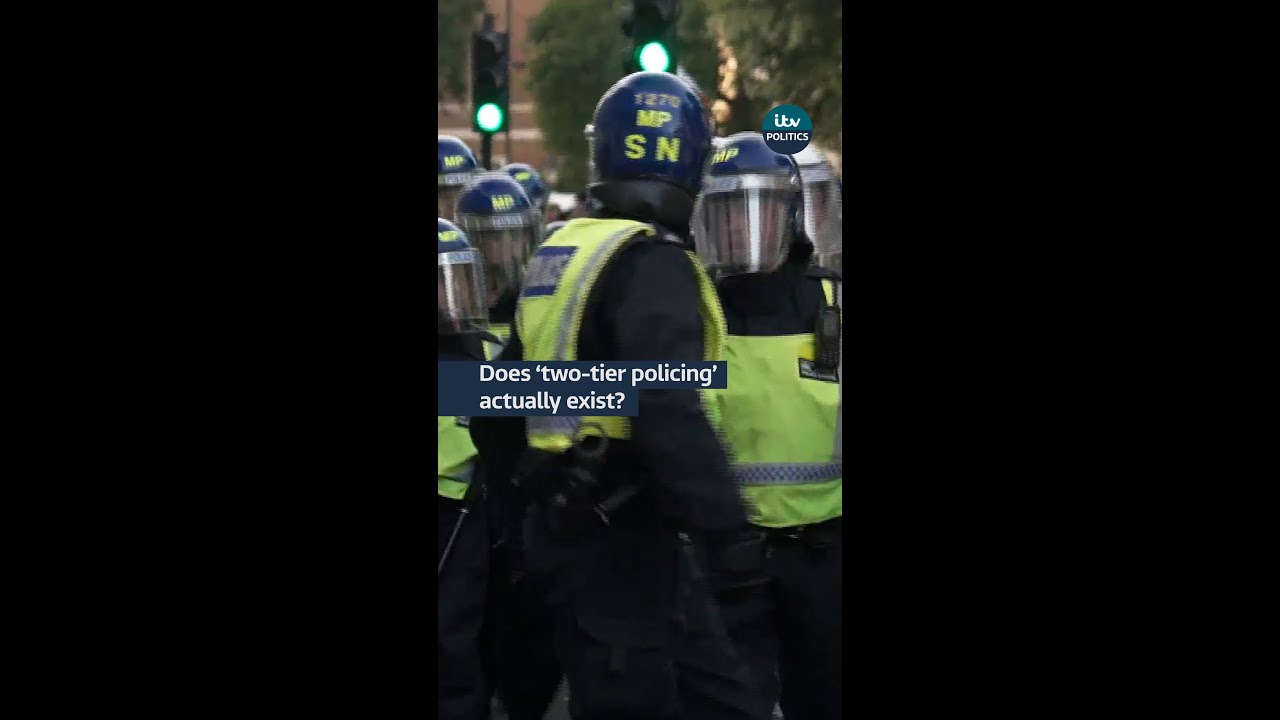 What is 'two-tier policing'? And does it exist in the UK?