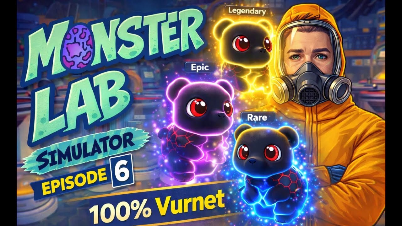 100% Vurnet in Monster Lab Simulator - Episode 6 (Final DEMO)