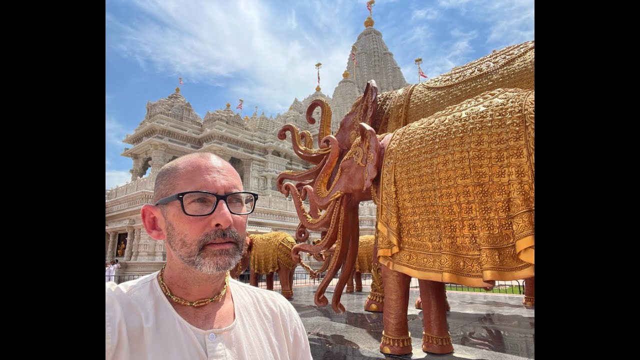Largest Hindu Temple in the United States ~BAPS Swaminarayan Akshardham~ Robbinsville, New Jersey