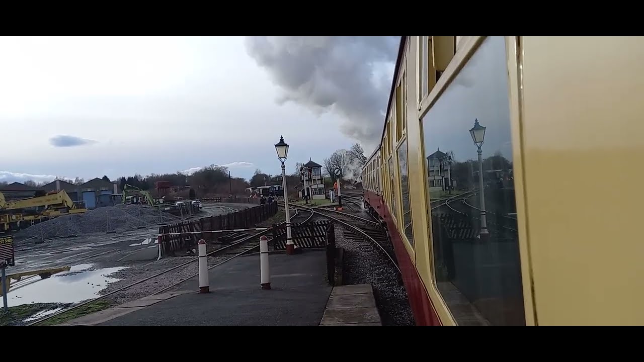 Train Ride with 7063 Eustace Forth No. 15 from Swanwick Junction to Butterley Midland Railway 