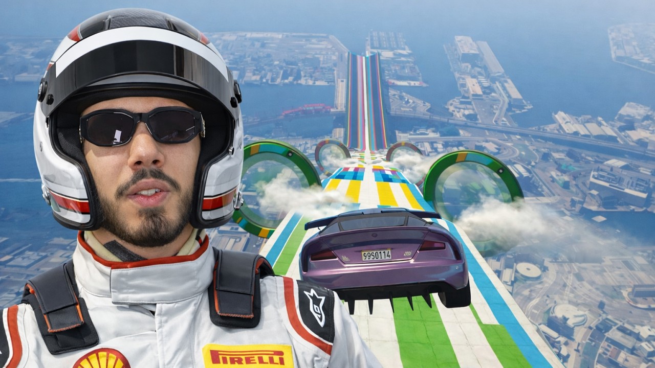 1000 KM/H SUR LA MEGA RAMPE ! (GTA 5)