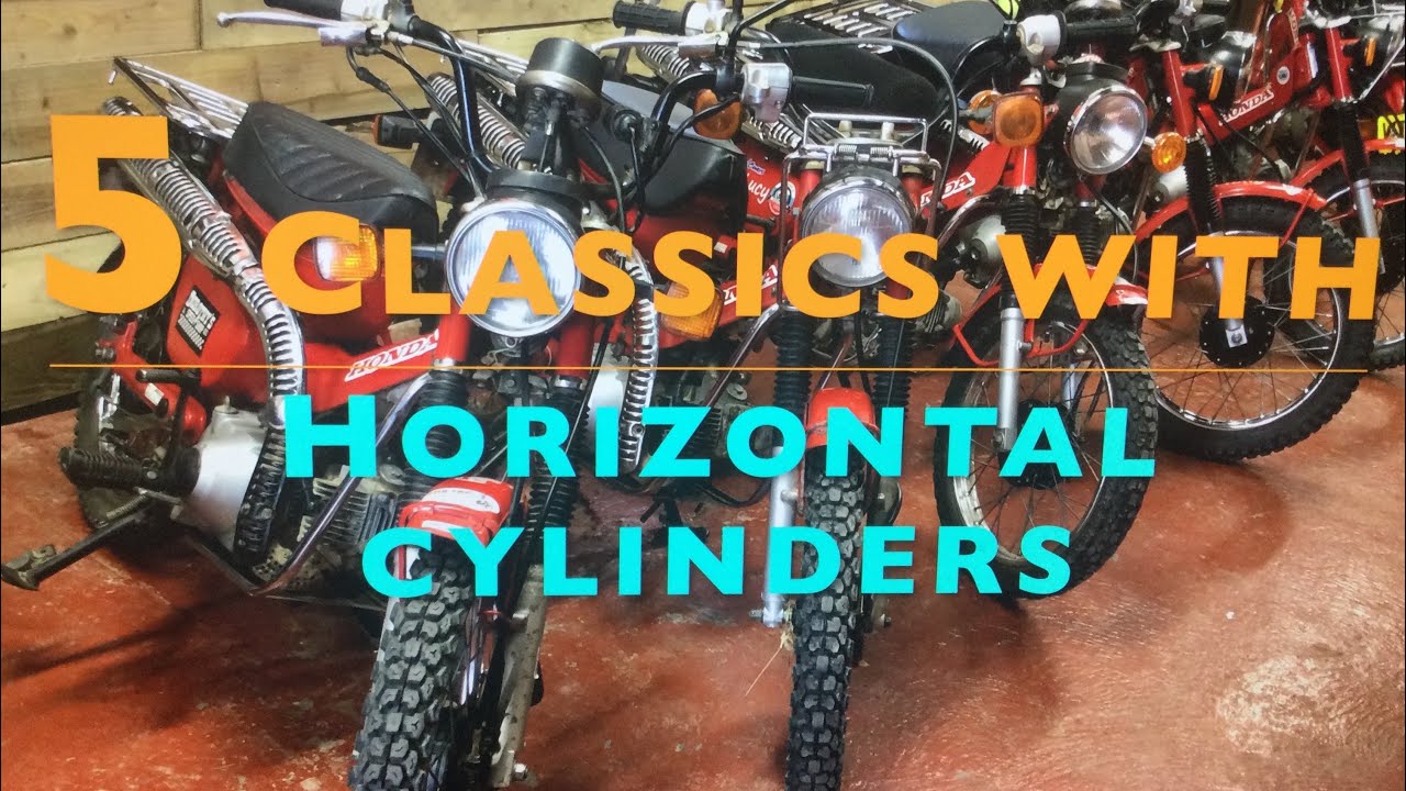 5 Classic Motorcycles with horizontal engines   4K