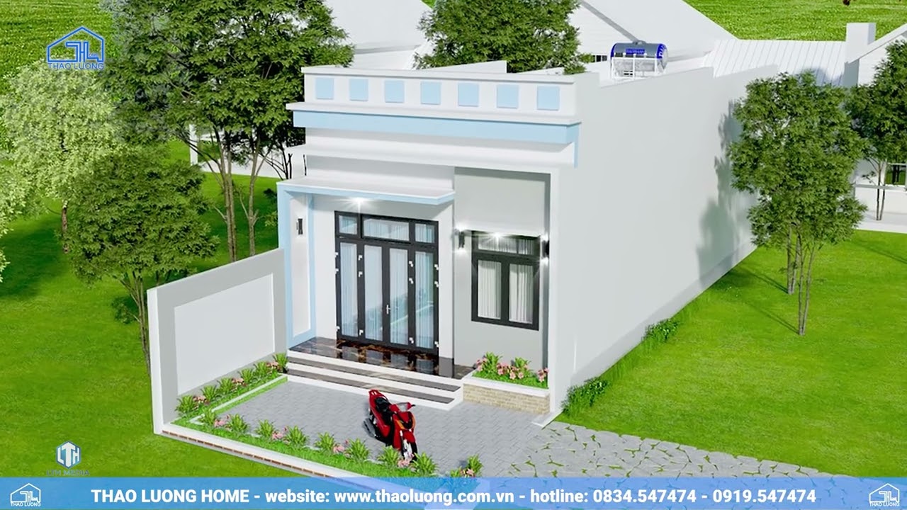 Nhà phố hiện đại tối giản tại Cao Bằng | LTH MEDIA