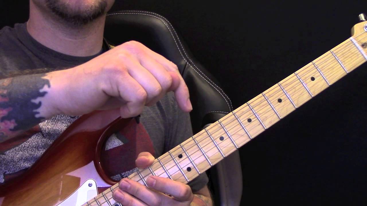 Intermediate Electric Guitar Lesson Techniques - For Intermediate Guitar Players