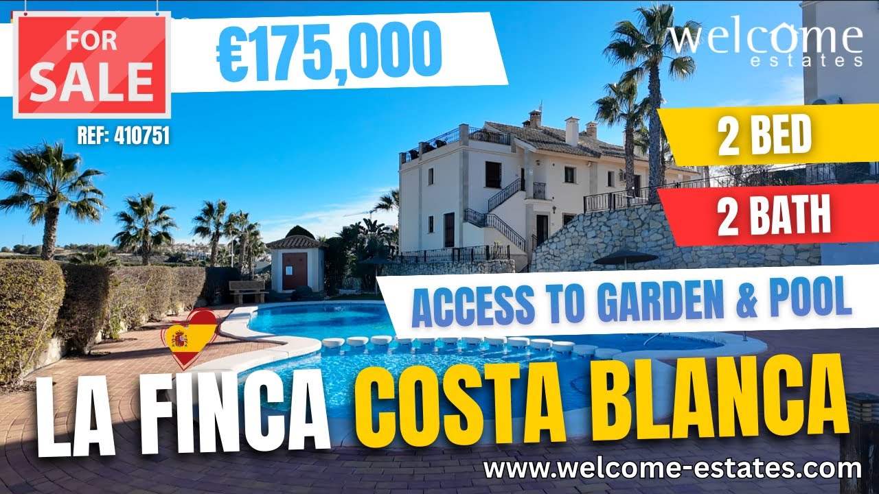 THIS PRICE! €175,000 👀 Gorgeous Ground Floor Apartment, La Finca Golf & Spa Resort, Costa Blanca 🇪🇸