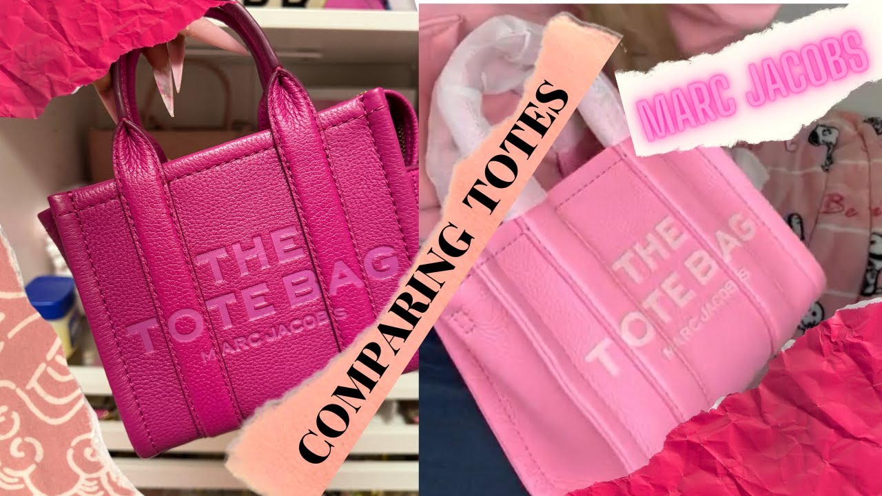 COMPARING MARC JACOBS TOTES