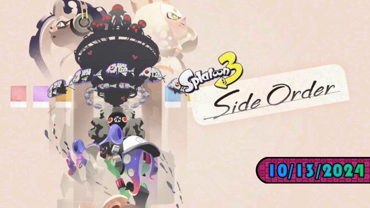 Side Order Runs Under The Moonlight! | Splatoon 3: Side Order