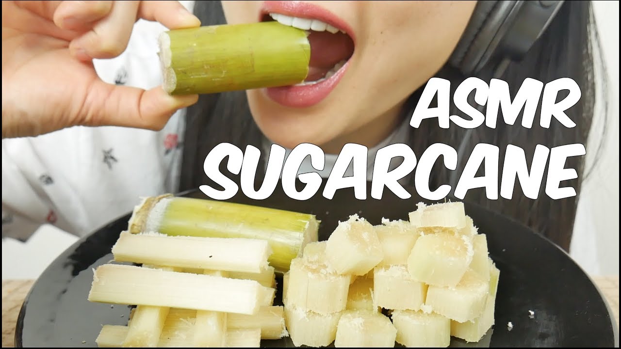 ASMR SUGARCANE (EXTREME JUICY EATING SOUNDS) No Talking | SAS-ASMR PART 2.