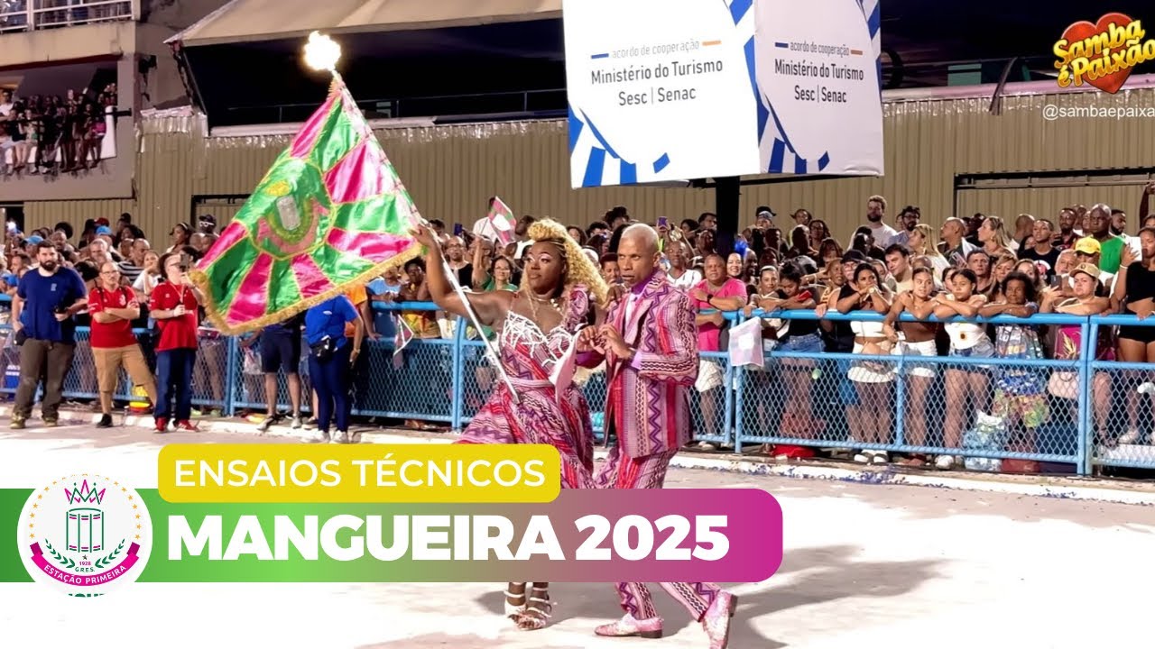 Mangueira 2025 Ao Vivo |  Ensaio Técnico (4K) Completo
