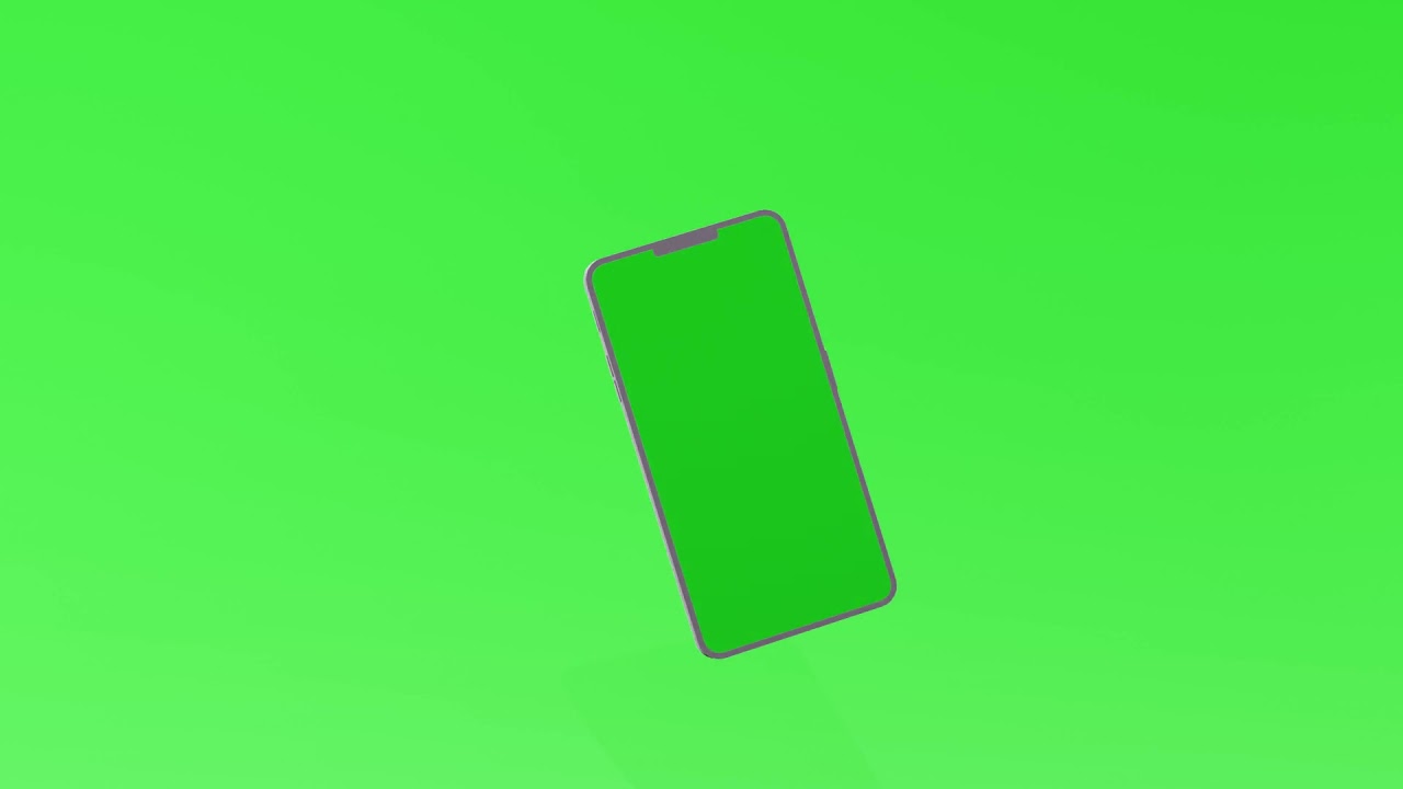 Cellphone - Mobile Green Screen Background Animation