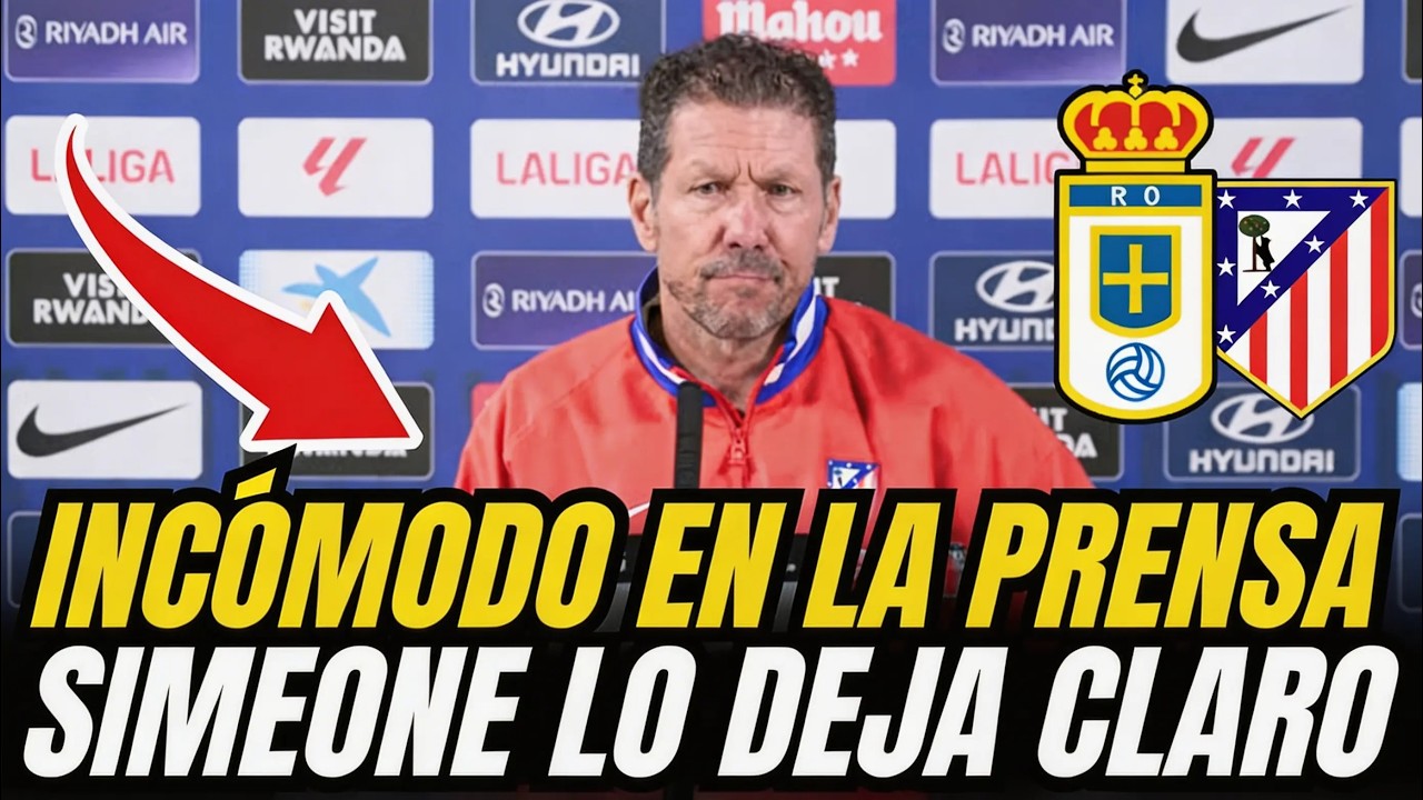 💥 SIMEONE EXPLOTA EN LA RUEDA DE PRENSA POR GRIEZMANN Y EL ATLÉTICO TIEMBLA