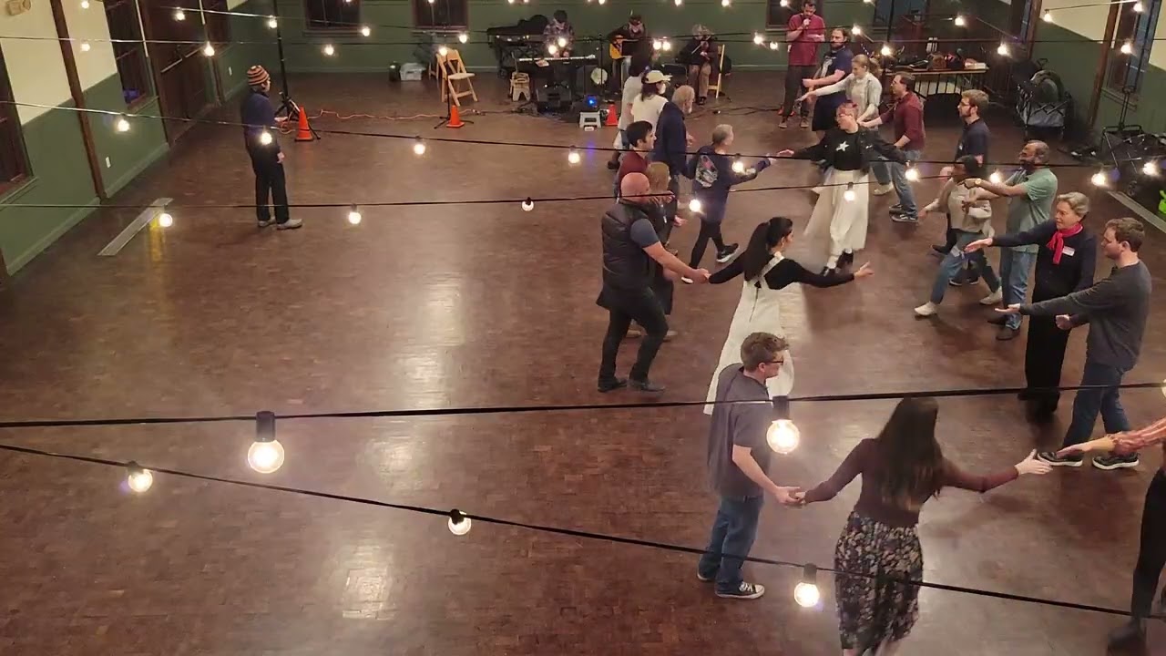 Trolley Barn Contra Dance - The Baby Rose & Simplicity Swing