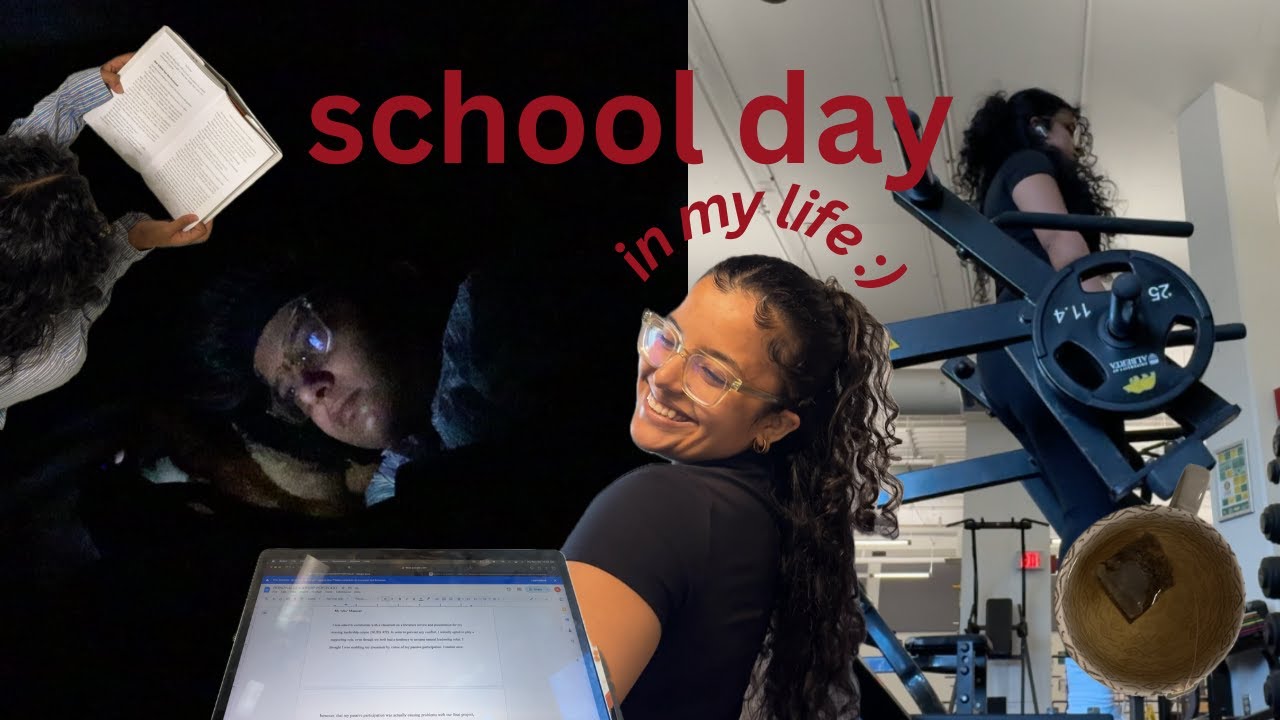 Taking Small Steps for Big Growth | A motivational day on campus, full body workout and studies
