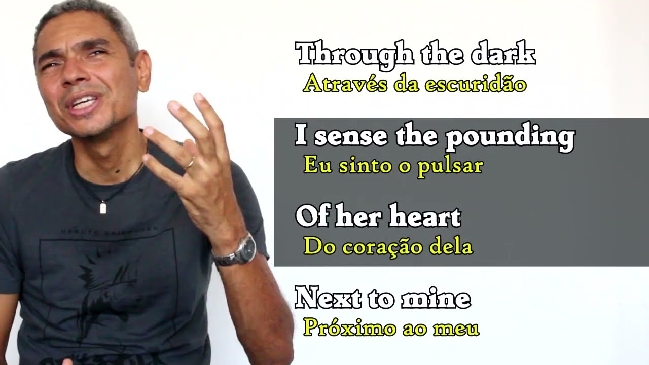 Aula de INGLES com A HA Hunting High And Low e Prof Ubrittes