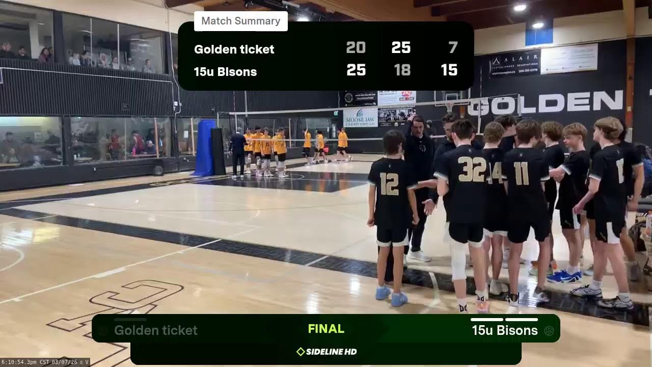 15u Bisons vs. Golden ticket (2026.03.07)