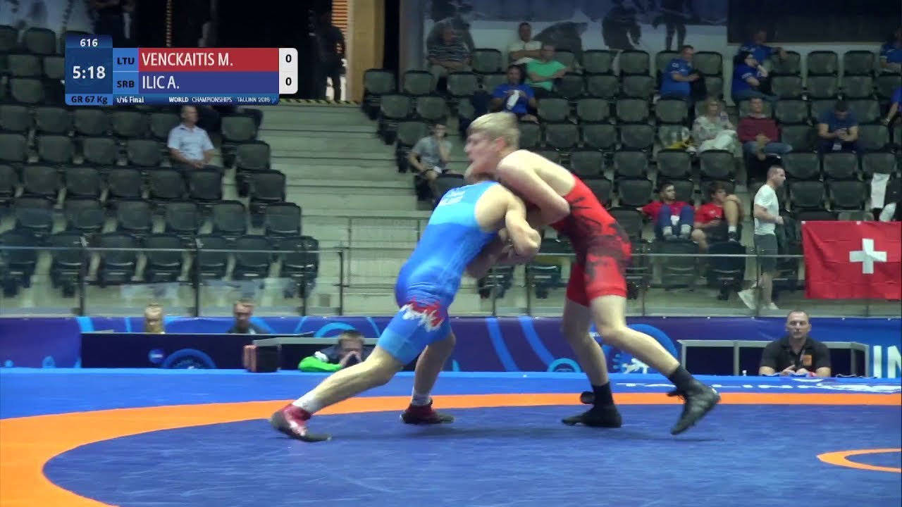1/16 GR - 67 kg: M. VENCKAITIS (LTU) v. A. ILIC (SRB)