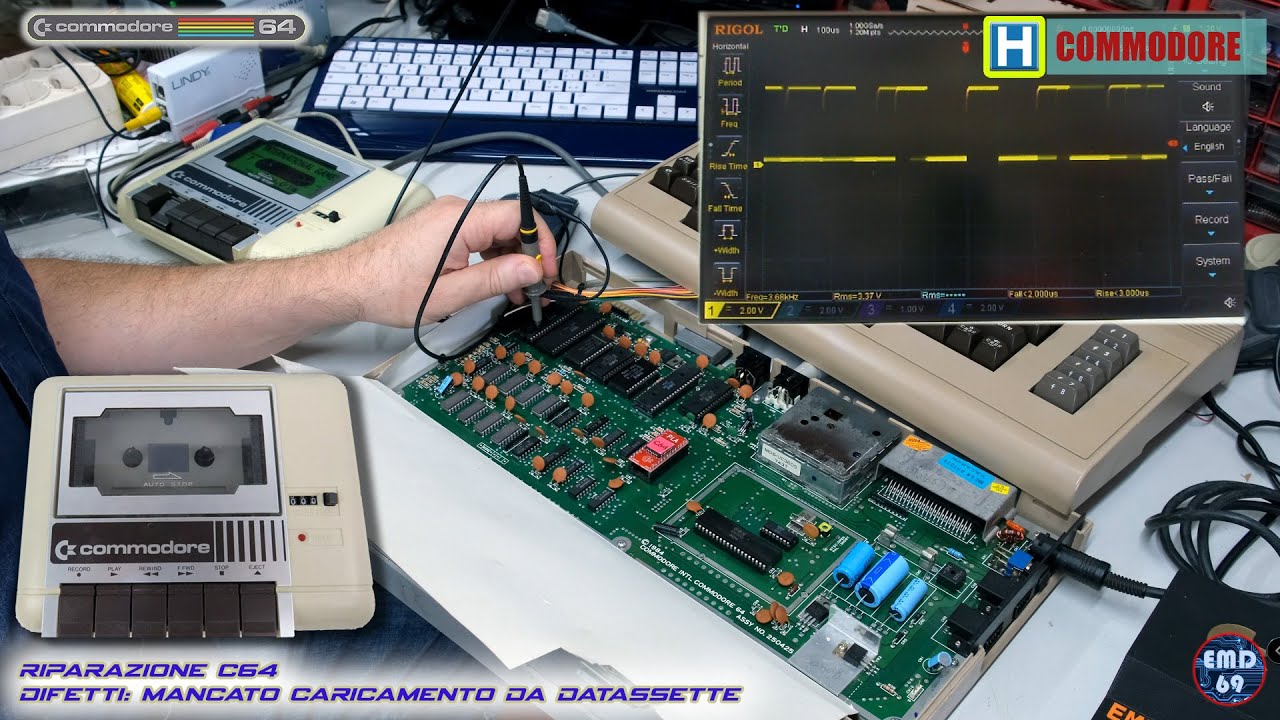 Ripariamo il #Commodore 64: Risolviamo il problema del datassette!
