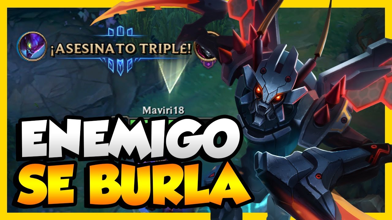 EL MID ENEMIGO SE BURLA Y MI EQUIPO COMPLICA EL GAME | LEAGUE OF LEGENDS.