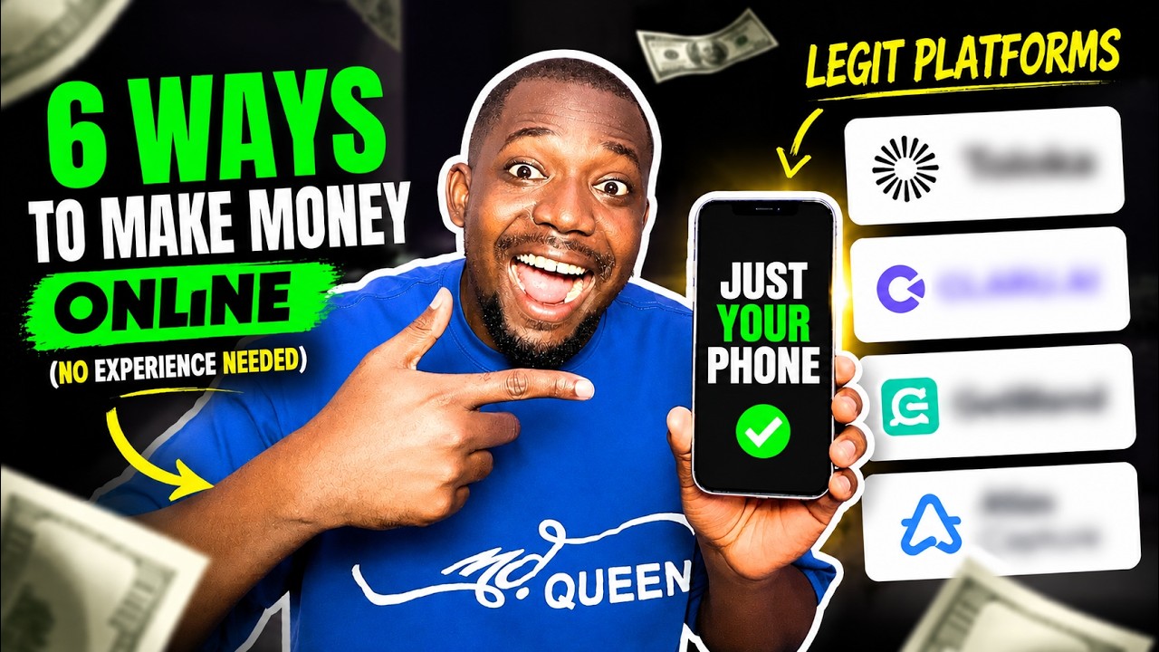 Your Phone Is All You Need to Make Money Online&mdash;No Laptop or Experience Required