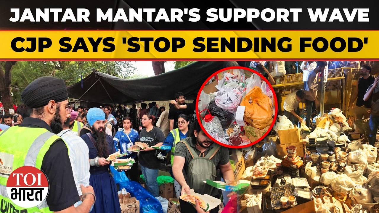 Biryani, Langar, Medicines: How India Rallied Behind CJP Protesters At Jantar Mantar