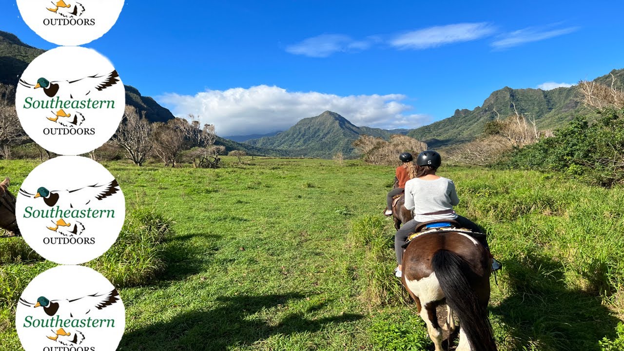 Hawaii 🐴 Horseback Riding - Oahu, Hawaii - Kualoa Ranch - March 2023
