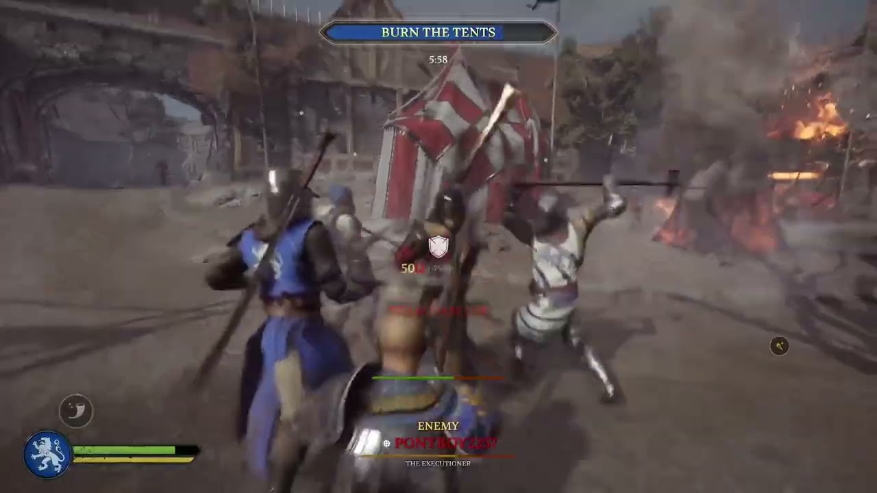 XBOX LORDS - Cut the crap!  2 minutes of Battle Axe Kills!  Offense on Rudhelm.