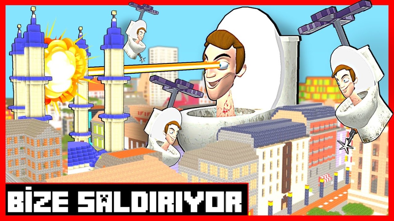 SKİBİDİ TUVALET ÇETESİ TOPLANDI! 😱 - Minecraft
