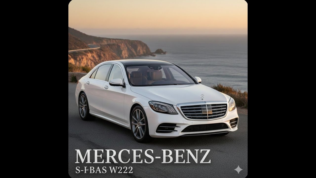 BeamNG.drive gerçek (Mercedes-Benz) | S-class W222 kasa otobanda