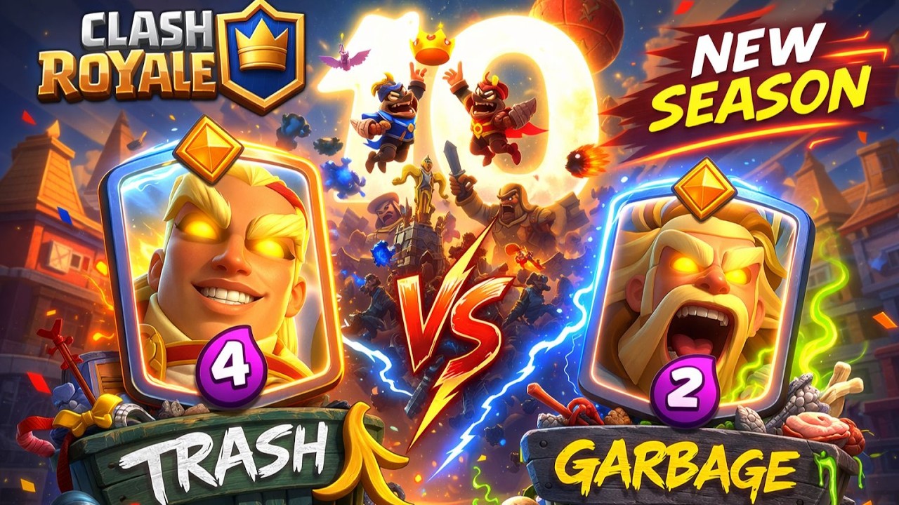 Clash Royale 10th ANNIVERSARY SEASON | ROAD TO GLORY: Hero Draft Mode #7