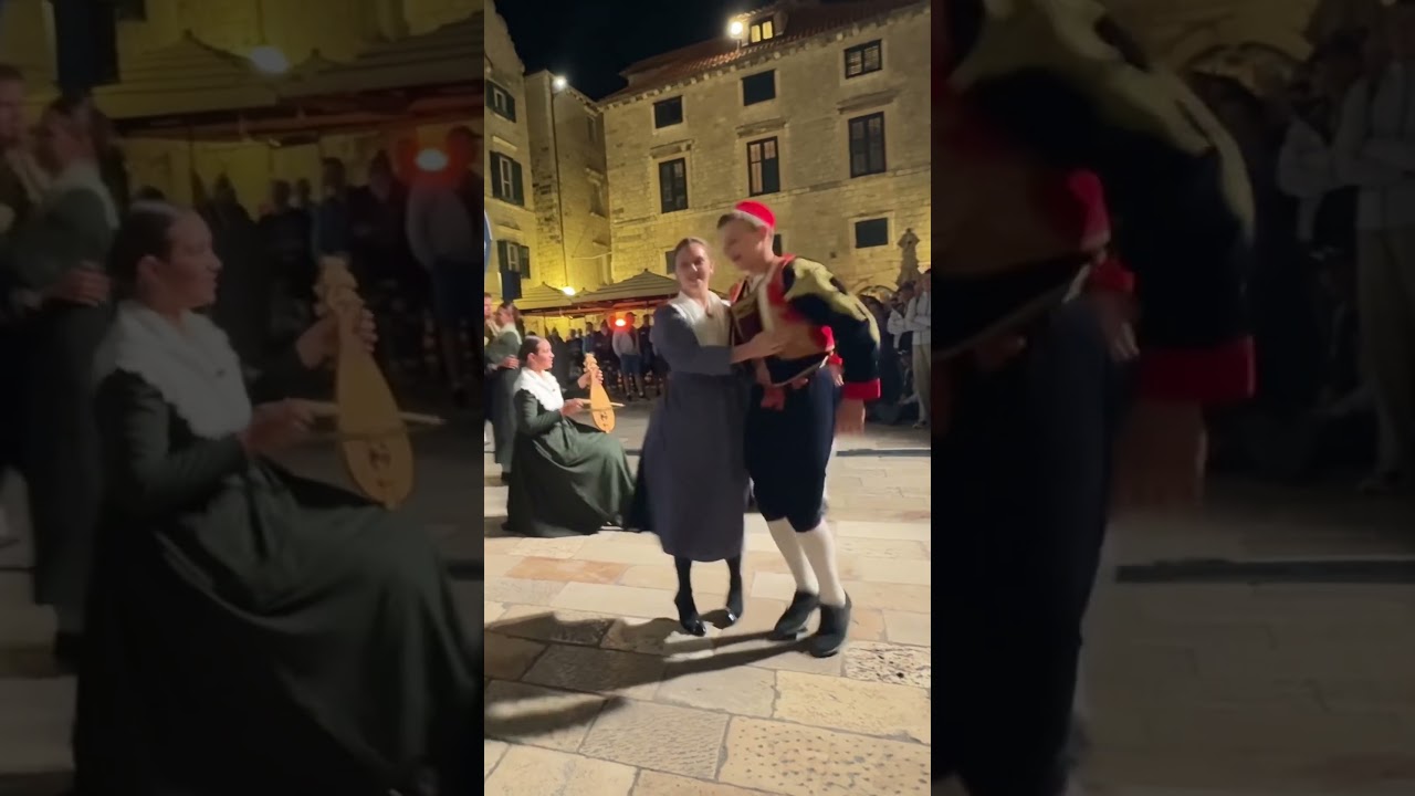 Dubrovnik traditional dance #croatia  #dubrovnik #travel #solotraveldiaries  #fyp