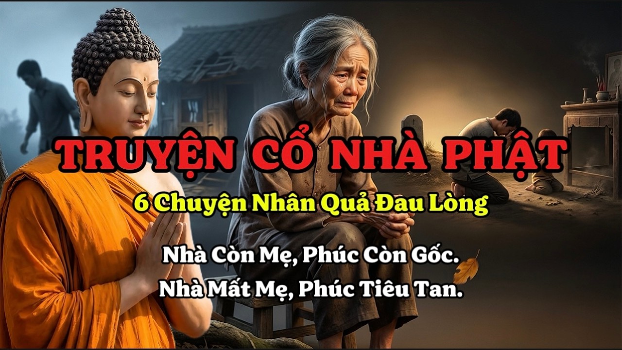 Nghe Lời Vợ Nhẫn Tâm Đuổi Mẹ Già Ra Đường – 6 Câu Truyện Cổ Nhân Quả Phật Giáo #nhanquaphatgiao