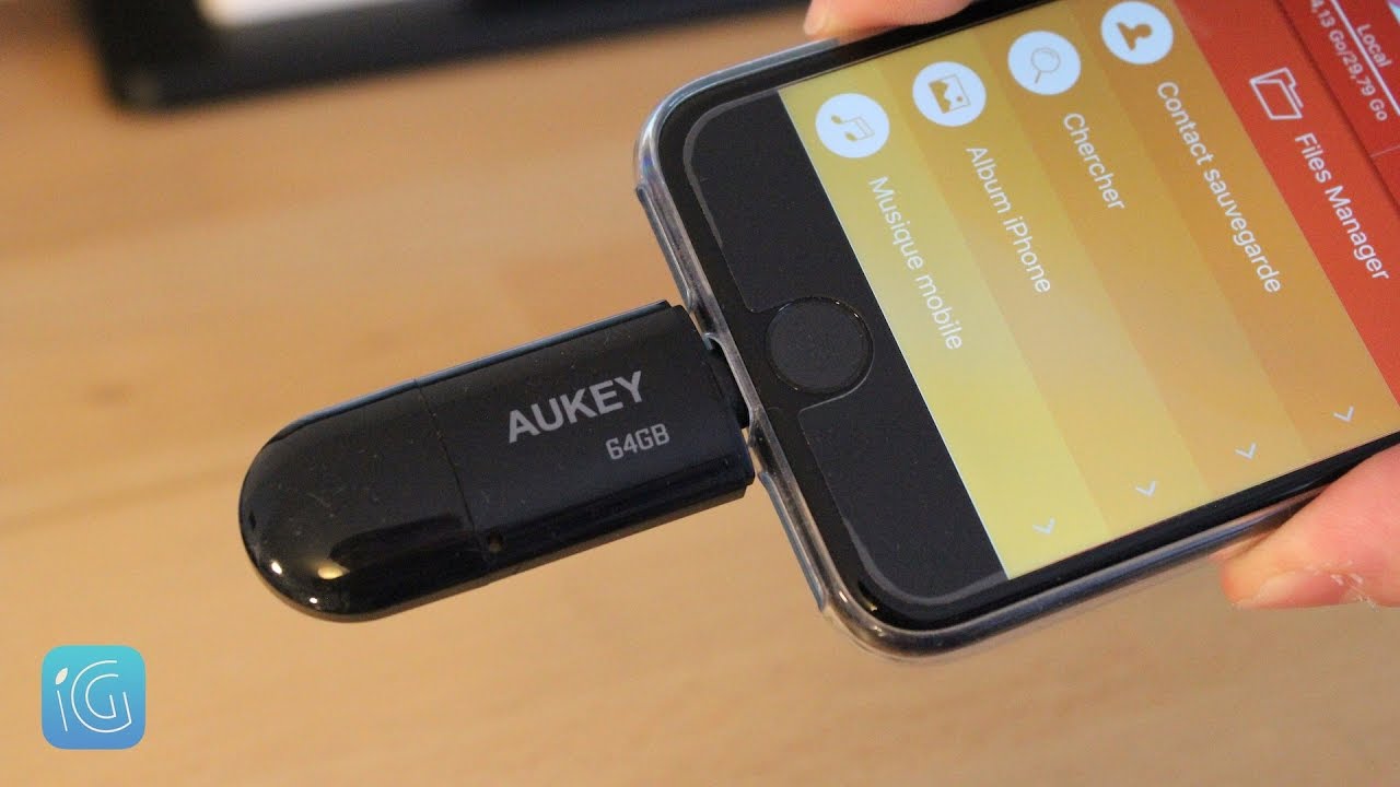 Clé USB Lightning : ajoutez 64Go de stockage à votre iPhone !