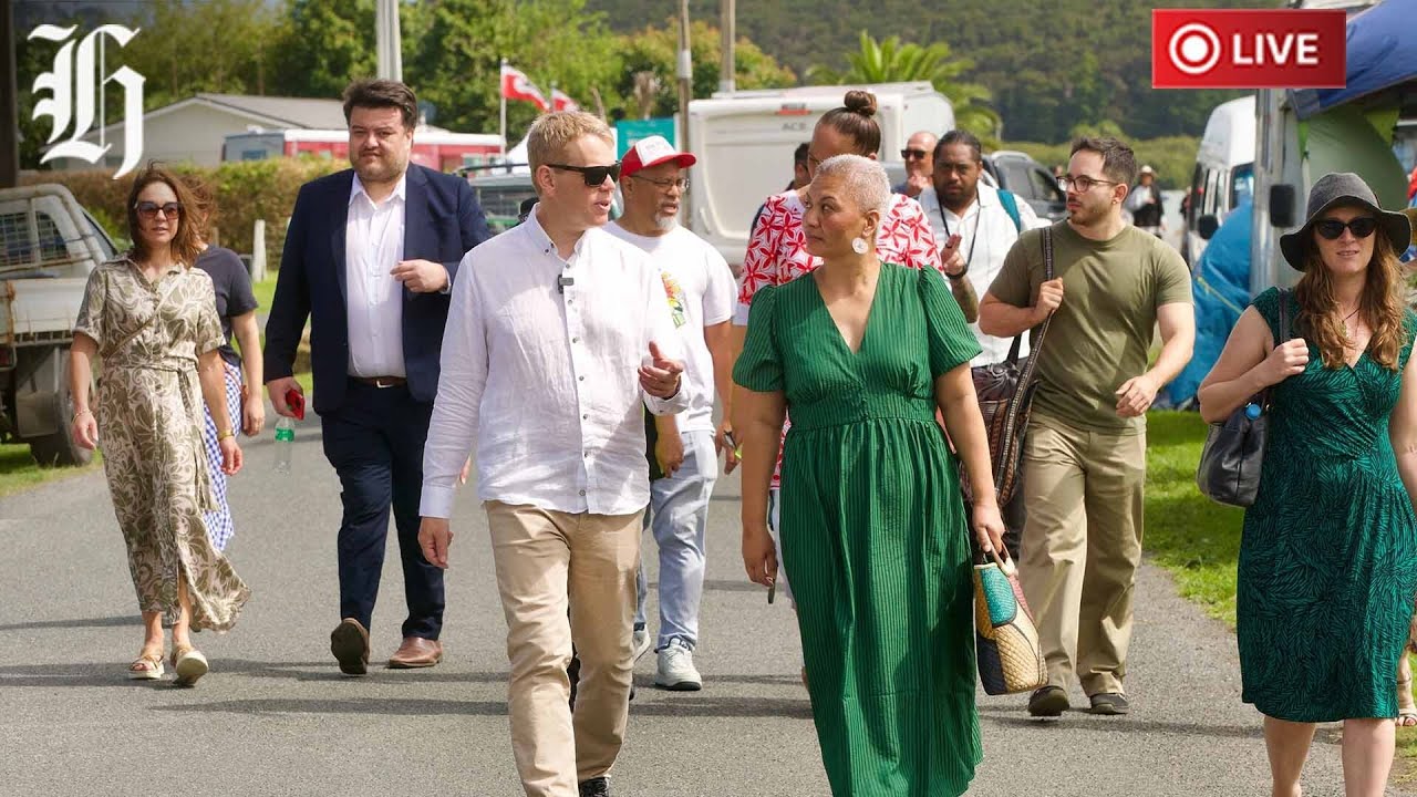 NZ Herald Live: Labour and Greens speak to media