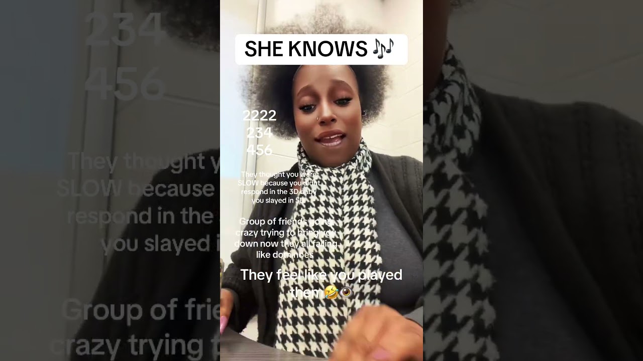 She knowwwwssssss👁️
