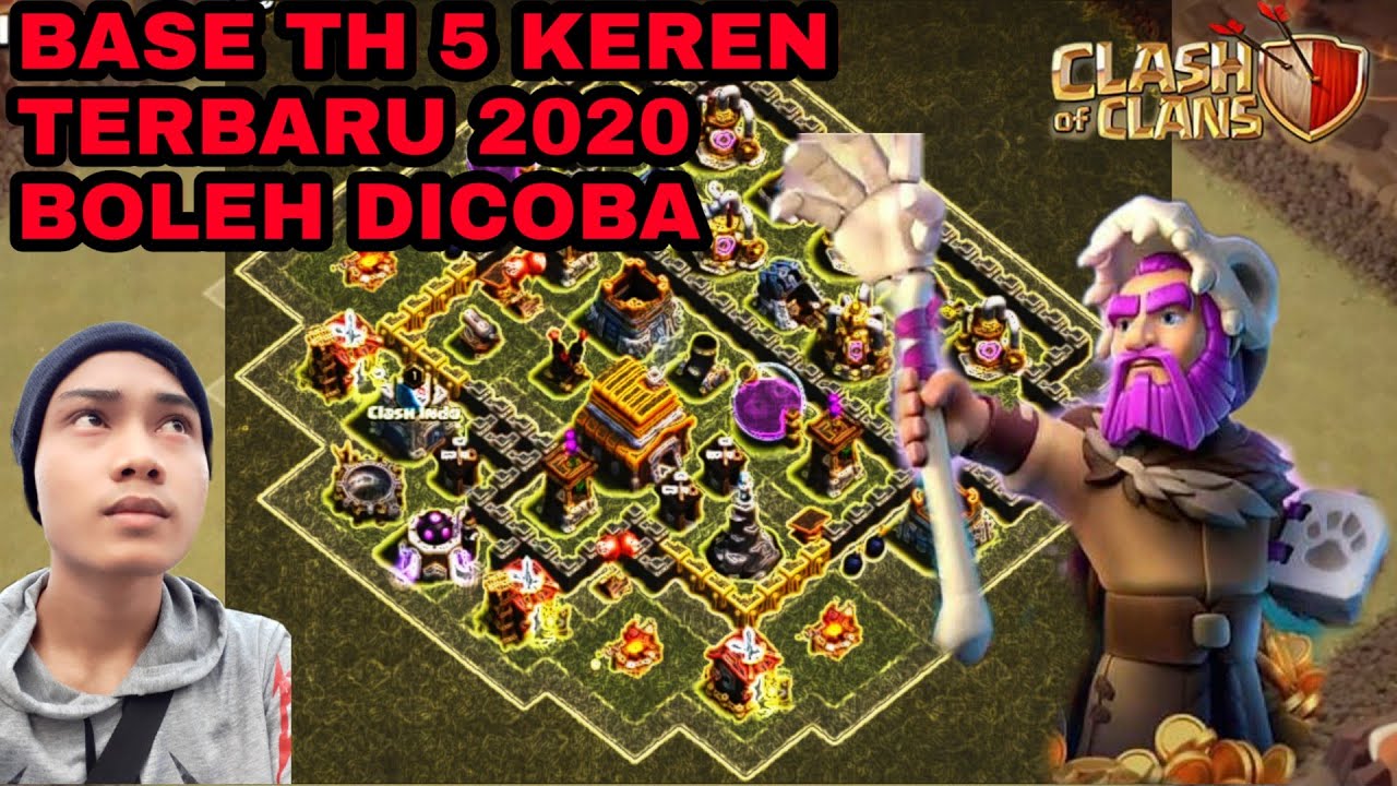 BASE TH 5 KEREN DAN TERBARU 2020 || CLASH OF CLANS INDONESIA