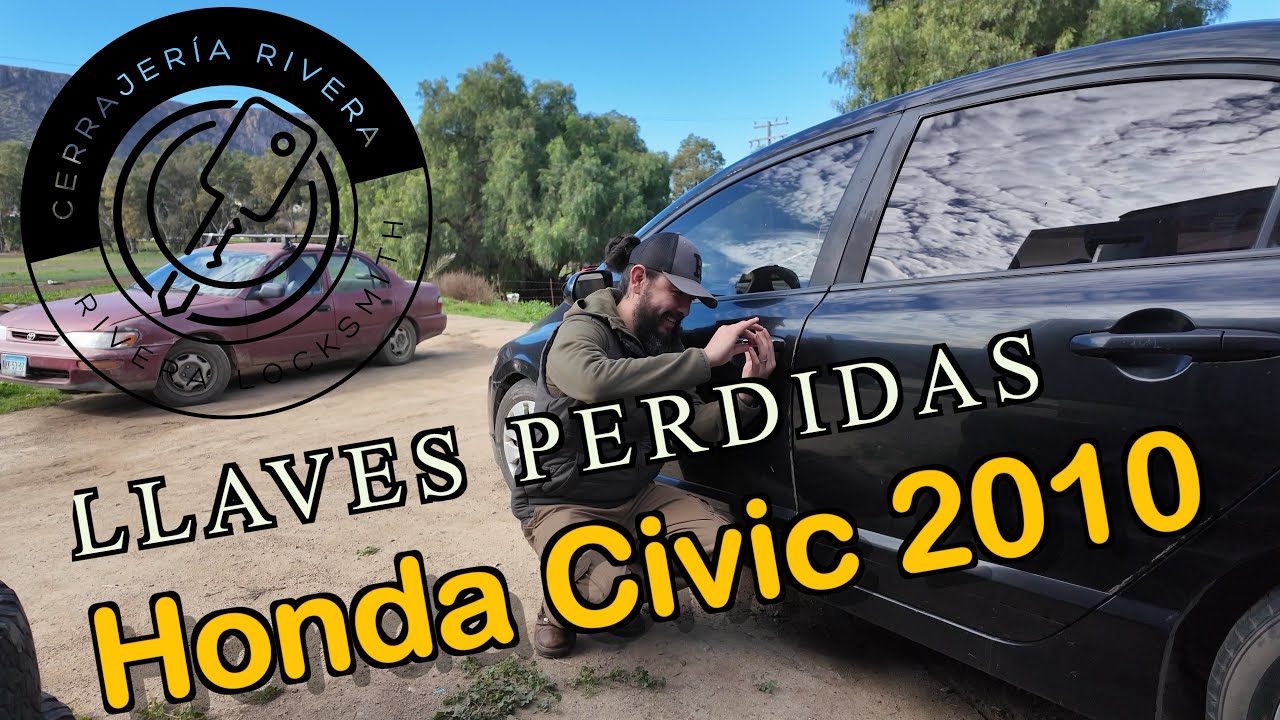 Honda Civic 2010 Llaves perdidas con Autel KM100