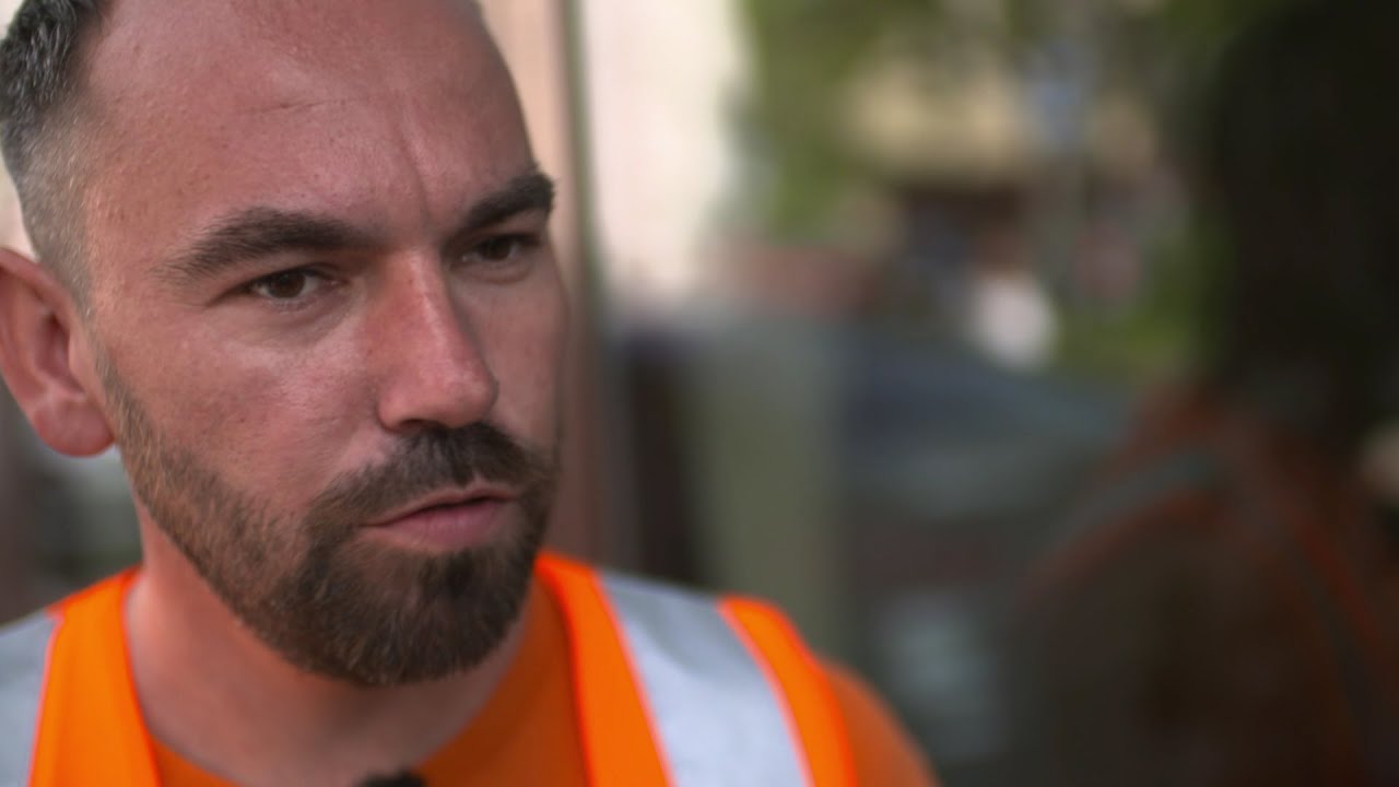 Unterwegs mit einem M&uuml;llmann | SWR | Landesschau Rheinland-Pfalz