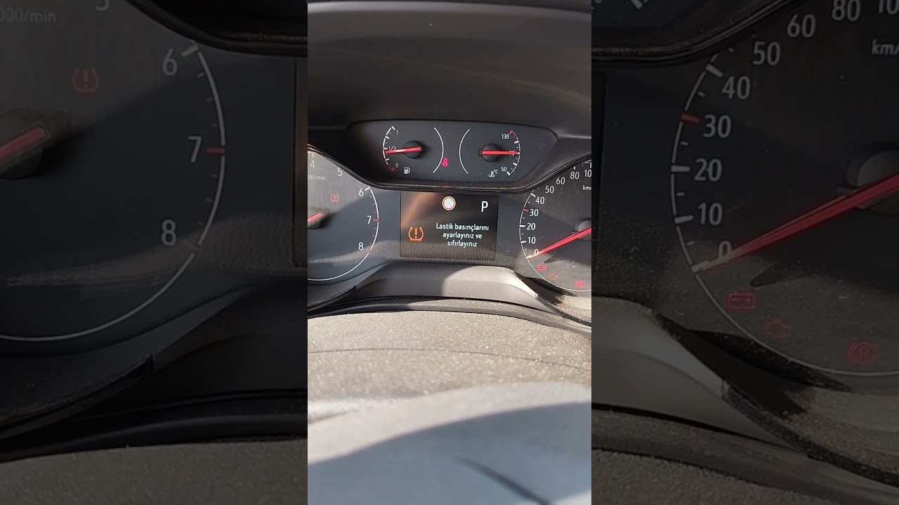 Opel Corsa f lastik basıncı ayarlama 2020 elegance