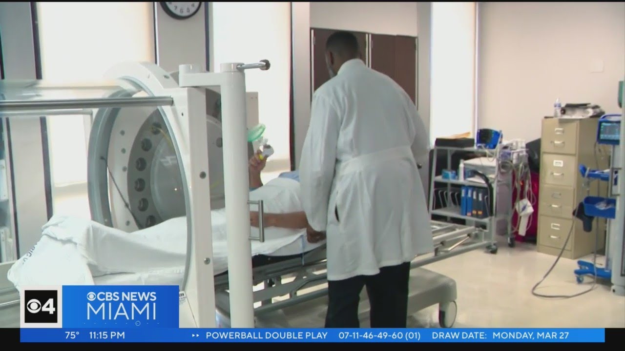 Cancer patient says hyperbaric therapy helped him heal