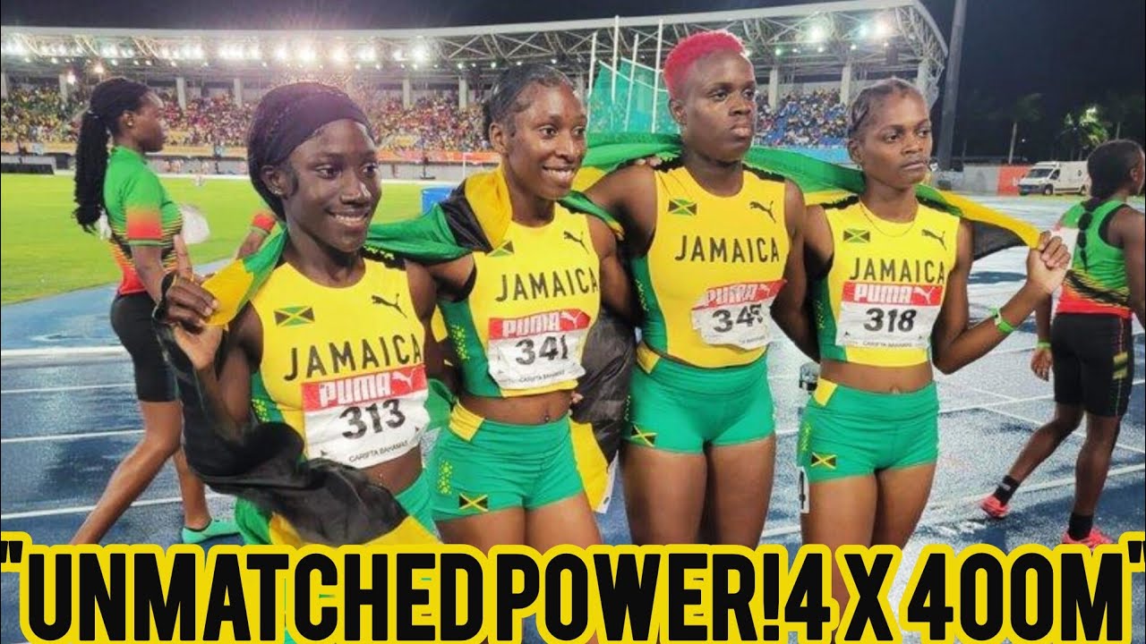 🔥 DRAMATIC 4x400m Relay That Erupted The Stadium As Jamaica Queen's Dusting The Field !