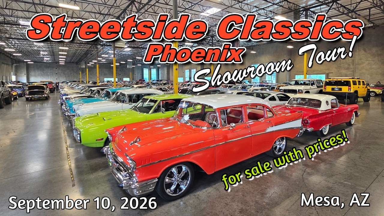 КЛАССИЧЕСКИЕ АВТОМОБИЛИ В ПРОДАЖЕ!! Обзор площадки Streetside Classics 10.09.2026 &mdash; хот-роды &mdash; ма...