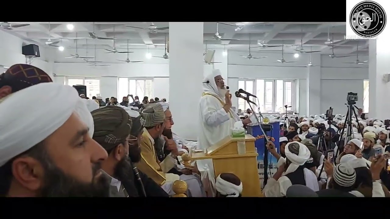 shaikh UL hadies moulana Muhammad idrees sb speech at jamia haqqania annual convocation 2021