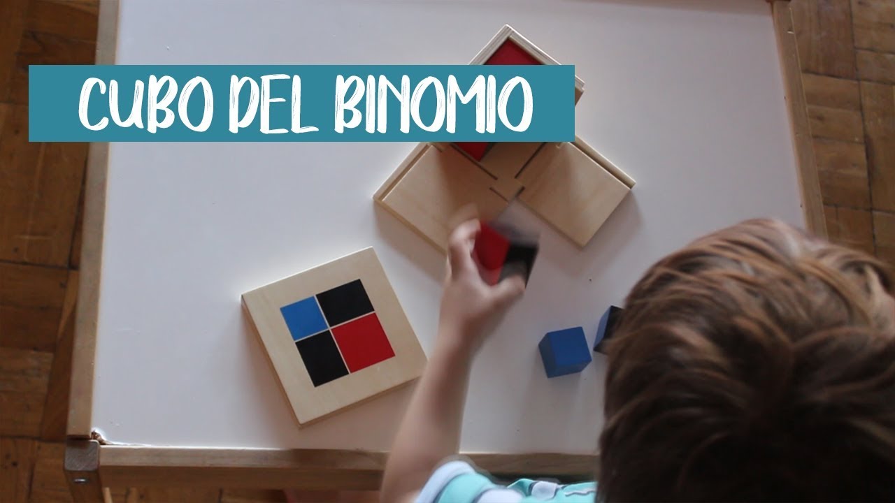 Cubo del Binomio Montessori - Explicación al Detalle (Matemáticas Montessori)