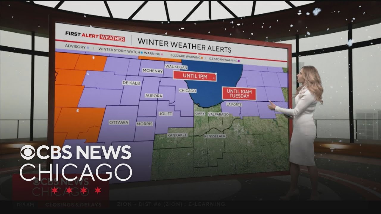 Frigid cold in store for Tuesday in Chicago