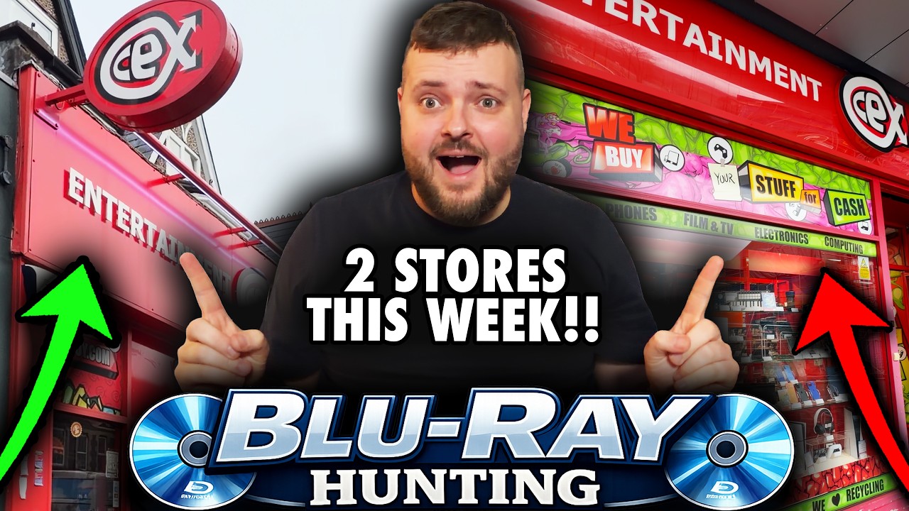 Поиск Blu-ray дисков: 2 магазина CEX, в которых обычно не бывает хорошего ассортимента, и поиск 3...